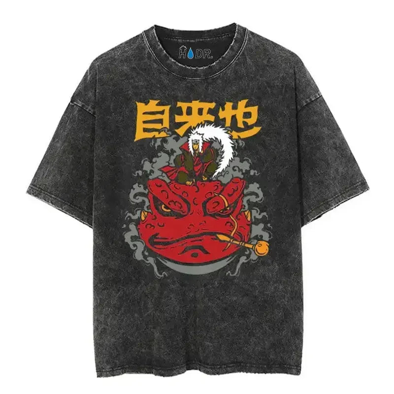 Anime "The Big 3" Vintage Oversized T Shirts