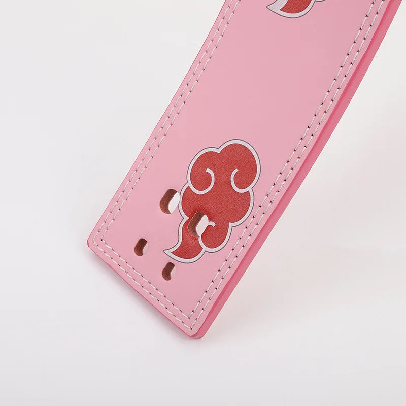 Pink Akatsuki Weightlifting Lever Belt