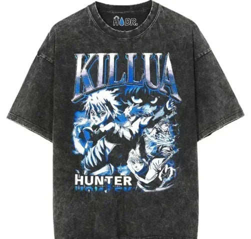 Anime "The Big 3" Vintage Oversized T Shirts