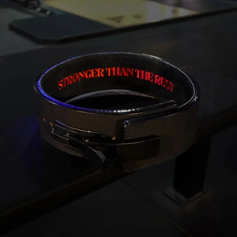 Ruthless Embroidery Weightlifting Lever Belt