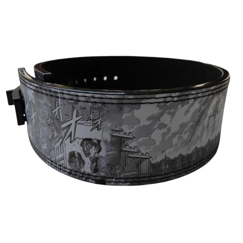 Attack on Titan 'Eren Yeager Titan' Weightlifting/Powerlifting Lever Belt