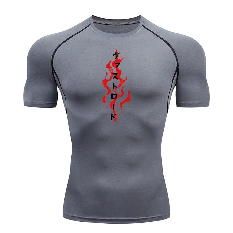 Anime 'Bleach' Compression Shirt