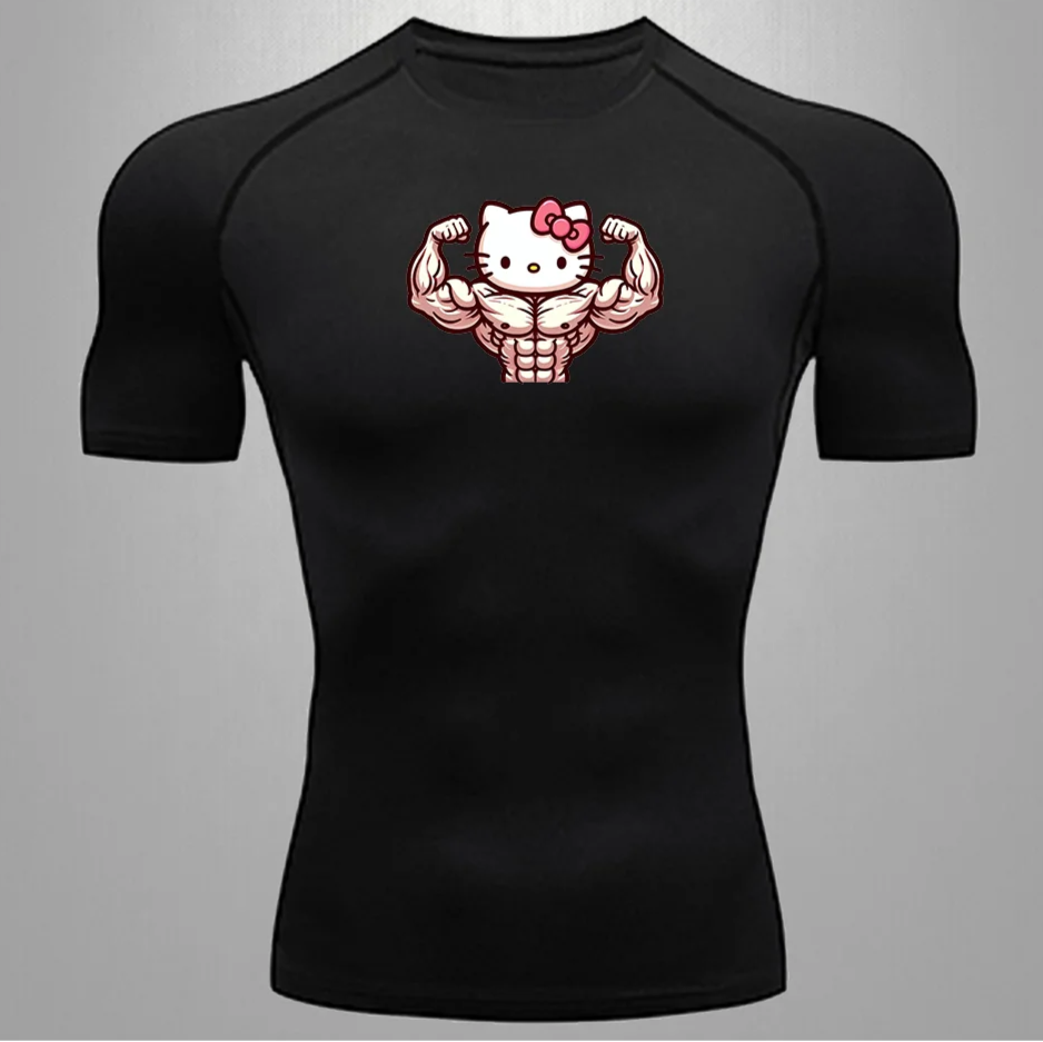 'Hello Kitty' Compression Shirt