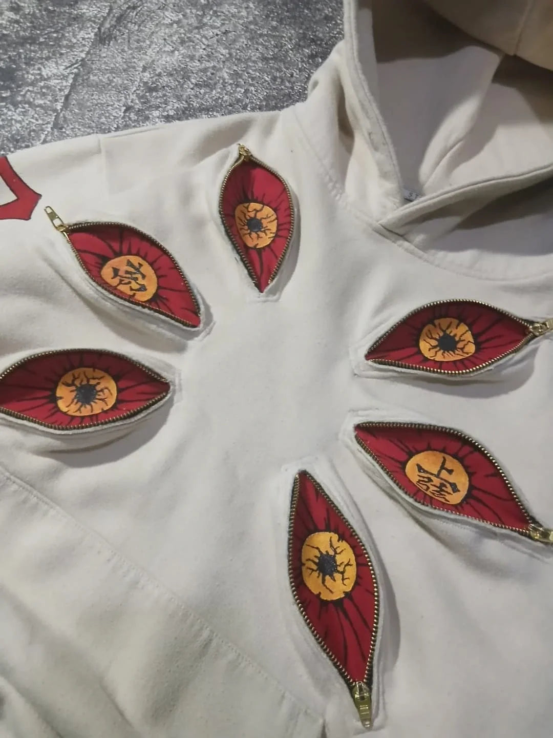 Anime Demon Slayer "Kokushibo" Hoodie Jacket
