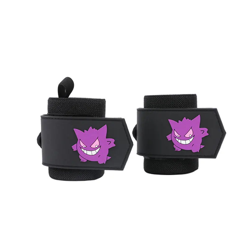 Pokemon 'Gengar" Weightlifting Wrist Wraps