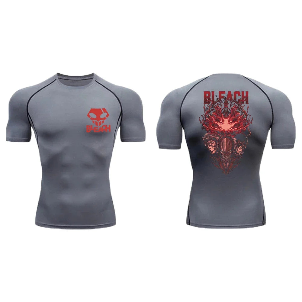 Anime 'Bleach' Compression Shirt