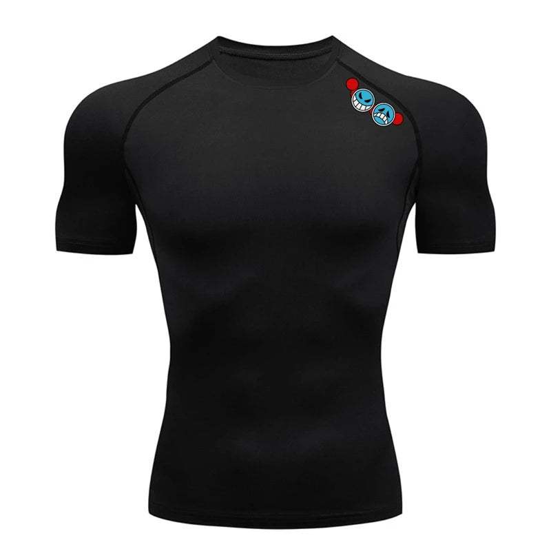 One Piece 'Portgas D. Ace' Compression Shirt