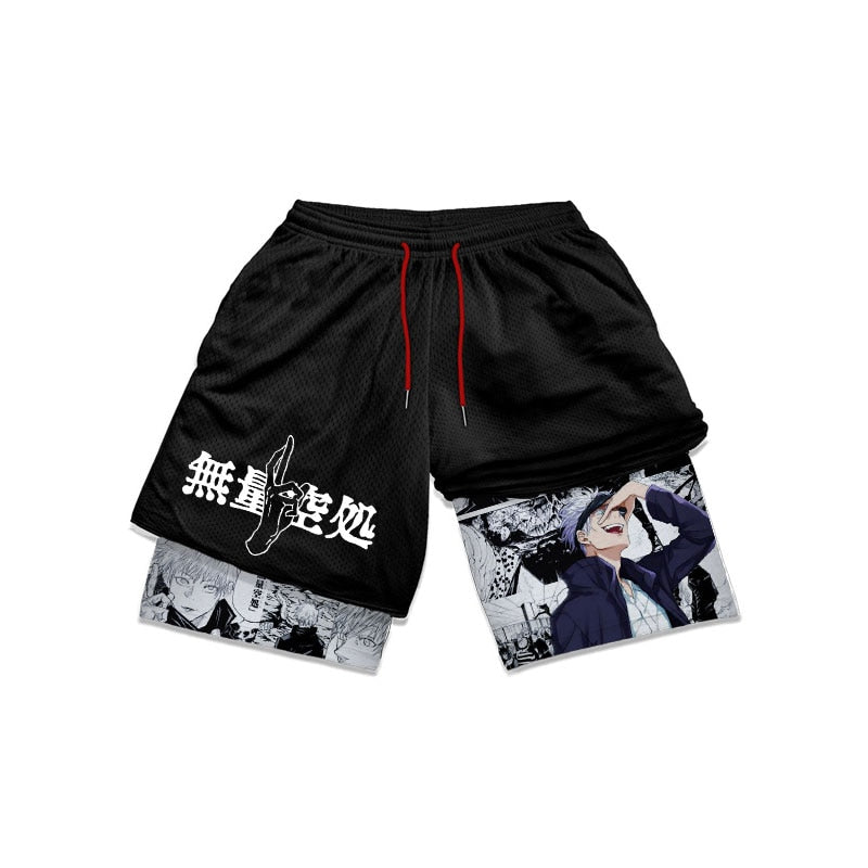Anime Jujutsu Kaisen Gym Shorts