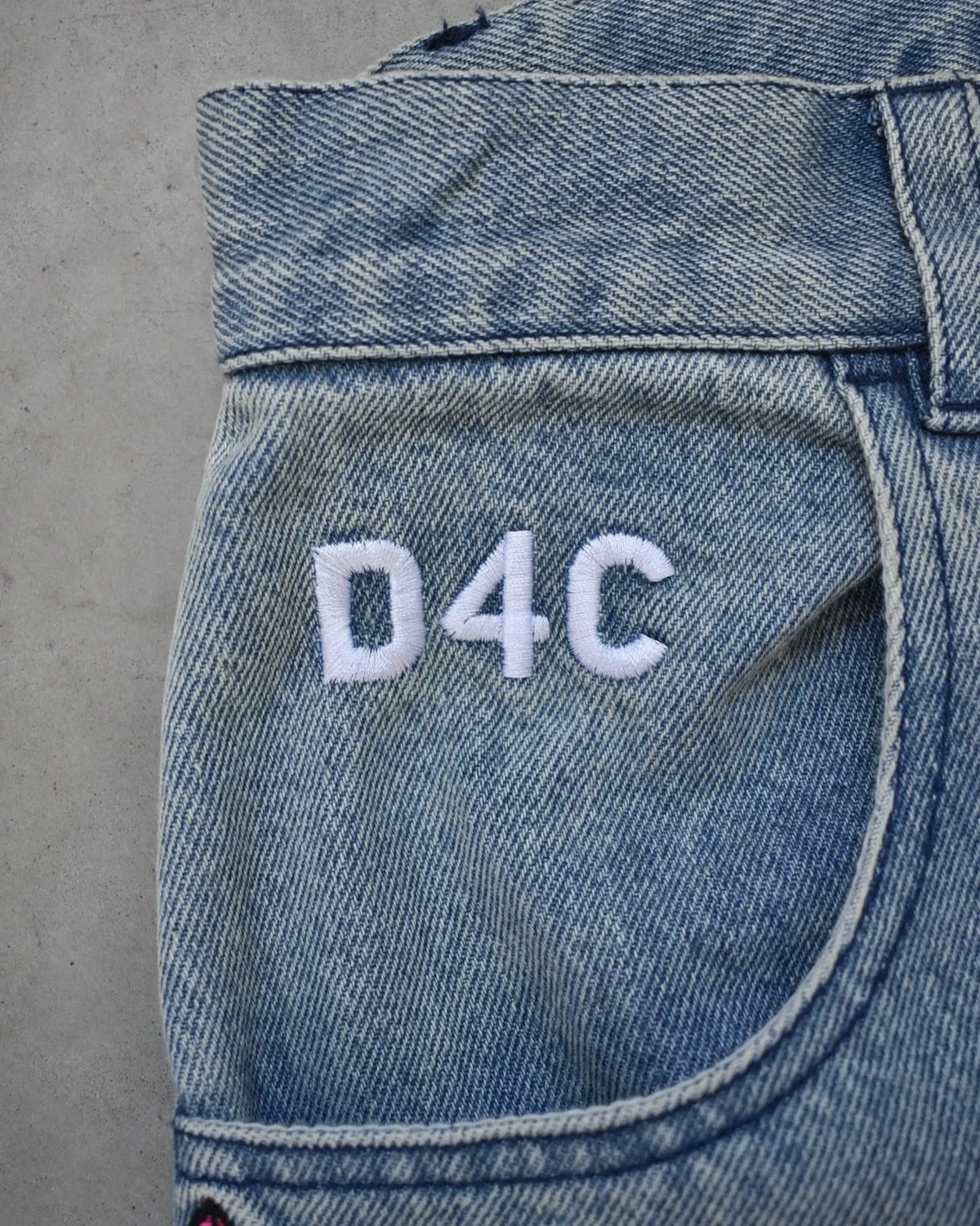 Anime Jojo's Bizarre Adventure "D4C" Jeans
